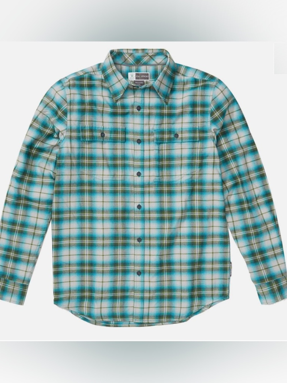 ExOfficio Men’s Bugsaway Redding Mid-weight Flannel shirt